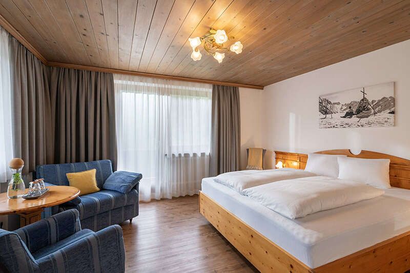 Zimmer in der Pension Zillertal in Gerlos